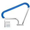 Image de Rampe Piscine Inox Barre d'Appui Rail avec Housse Poignée 98,9x81,3 cm