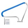 Image de Rampe Piscine Inox Barre d'Appui Rail avec Housse Poignée 121,9x91,5 cm