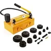 Image de Kit de Perforation Hydraulique Outil de Poinçonnage 15000kg 10 Poinçons 2,2-11,4cm