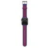 Image de OtterBox - Sacoche pour montre intelligente - antimicrobien - silicone infusé d'argent, stainless steel - blueberry tarte - pour Apple Watch SE,