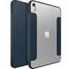 Image de OtterBox Symmetry Series - Etui à rabat pour tablette - polycarbonate, caoutchouc synthétique - soirée côtière (claire/bleue) - pour Apple 11-inch