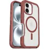 Image de Coque iPhone 16 | Defender Series XT pour MagSafe Brick Red Clear