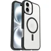 Image de Otterbox Coque React Series MagSafe pour iPhone 16 Plus, Antichoc, Anti-Chute, Ultra-Mince, Protection Fine, testé Selon Les Normes Militaires, Transparent/Noir en occasion ou reconditionné