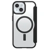 Image de OtterBox React Folio Series - Etui à rabat pour téléphone portable - compatibilité avec MagSafe - cristal noir (incolore/noir) - pour Apple iPhone