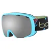 Image de Bollé - Royal Cat 3 - Masque ski enfant Pink Checkerboard - Gold Cat 3