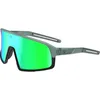 Image de Bollé - Striver Shield Cat 3 - Lunettes vélo Hunter Green Frost - Jade Green Cat 3