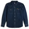 Image de Topo Designs - Mountain Shirt Long Sleeve Denim - Chemise homme Dark Denim - M