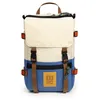 Image de Topo Designs - Rover Pack Mini - Sac à dos urbain Bone White / Cobalt - 10 L