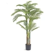 Image de Arbre Artificiel Palmier à Canne d'Or Plante Artificielle Déco 1030x1981mm