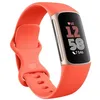 Image de Google Fitbit Charge 6 Bracelet d'activité avec un abonnement de 3 mois à Google Health Premium inclus, 7 jours d'autonomie de batterie, Corail/Aluminium Champagne Doré en occasion ou reconditionné