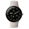 Image de Pixel Watch 4 45 mm Bluetooth Argent Poli avec bracelet sport fluoroélastomère Porcelaine