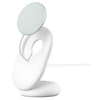 Image de Stand avec induction Qi2 Blanc