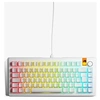 Image de Glorious GMMK3 HE - Clavier - préassemblé - 75% - rétro-éclairé - USB - AZERTY - Français - commutateur : Glorious Fox HE switches - blanc