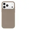 Image de OtterBox Symmetry Series - Coque de protection pour téléphone portable - compatibilité avec MagSafe - polyuréthane, cuir de catus - gris confort