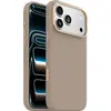 Image de Coque iPhone 17 Pro Max | Symmetry Series Cactus Leather pour MagSafe Grey Comfort