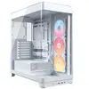 Image de gaming Frame 4500X RS-R moyen tour blanc ARGB panneau de verre incurvé trempé
