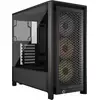 Image de Corsair Frame 4000D RS ARGB Noir - MT/Sans Alim/ATX