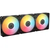 Image de CORSAIR RS120-R ARGB 120mm PWM +5 ARGB Inversée Ventilateurs   Inversé Rotor, Huit RGB LEDs, Haute Pression Statique, Connecteurs en Série, Roulement à Dôme Magnétique   Pack Triple   Noir en occasion ou reconditionné