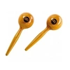 Image de MWM2AM - Paire de maracas ronds ambre