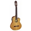 Image de RCE131 - Guitare électro-classique - Naturel satiné (+housse)