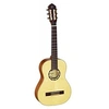 Image de R121-1/2 - Guitare classique 1/2 - Naturel satiné (+housse)