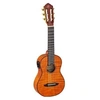 Image de Ortéga RGLE18FMH - Guitalélé électro-acoustique acajou flammé - Naturel brillant (+housse)