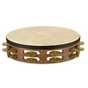 Image de TAH2vwb - Tambourin Vintage Bois Avec Peau Tambourin - tamborim