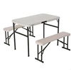Image de Table Piable Crème 106,5 x 73,5 x 61 cm Acier Plastique