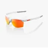 Image de 100% - Sportcoupe Cat 2 - Lunettes vélo Soft Tact White - HiPER Red Multilayer Mirror Cat 2