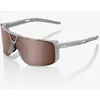 Image de 100% - Eastcraft HiPER - Lunettes de soleil Soft Tact Stone Grey - HiPER Crimson Silver Mirror