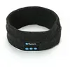 Image de Bandeau Tricoté Ecouteurs Sans Fil Bluetooth Mains Libres Pour Courir Dormir - Gris foncé