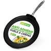 Image de Poêle à Crêpes - - 30 cm - aluminium anodisé dur - noir
