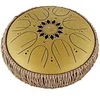 Image de Sonic Energy Tongue Medium Octave Sonic Energy Gold 432HZ Handpan Tongue drum