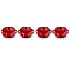 Image de Lot de 4 Mini Cocottes 10 cm Cerise