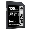 Image de carte sdxc 128 go 1667x professional 250 mo/s classe 10 uhs-II u3