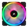 Image de LL Series LL140 RGB Dual Light Loop - Ventilateur châssis - 140 mm - blanc, bleu, jaune, rouge, vert, orange, violet