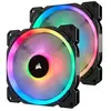 Image de LL Series LL140 RGB Dual Light Loop - Ventilateur châssis - 140 mm - blanc, bleu, jaune, rouge, vert, orange, violet - 14 cm (pack de 2)