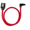 Image de - Câble SATA - Serial ATA 150/300/600 - SATA (M) droit, verrouillé pour SATA (M) à angle droit - 30 cm - rouge (pack de 2)