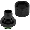 Image de Hydro X Series XF Compression Fitting - Raccord pour système de refroidissement par liquide - noir (pack de 4)