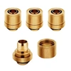 Image de Hydro X Series XF Compression Fitting - Raccord pour système de refroidissement par liquide - or (pack de 4)