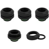 Image de Hydro X Series XF Hardline 12mm OD Fitting - Raccord pour système de refroidissement par liquide - noir (pack de 4)