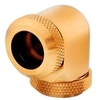 Image de Hydro X Series XF Hardline 90° 12mm OD - Raccord coudé pour système de refroidissement liquide - or (pack de 2)