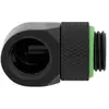 Image de Hydro X Series 90° Rotary Adapter - Raccord pour système de refroidissement par liquide - noir (pack de 2)
