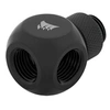 Image de Hydro X Series XF Rotary Y-Splitter - Raccord pour système de refroidissement par liquide - noir