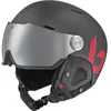 Image de Bollé - Might Visor - Brown Gun Cat 2 - Casque ski avec visière Titanium Red Matte - L (59 - 62 cm)