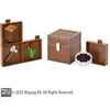 Image de Coffre à butin Noble Collection Minecraft Forest Marron 10 cm NOB3493