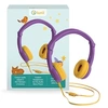 Image de Casque audio compatible avec Ma Fabrique à Histoire et FLAM Violet et jaune