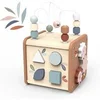 Image de Cube d activités bois 5 en 1