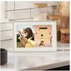 Image de Frames Carver Mat - Cadre numérique - 10.1" - 1280 x 800 - argile avec mat blanc