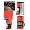 Image de Cafetière - - MG30 - 12 tasses - 1000W - Programmable - Inox Rouge